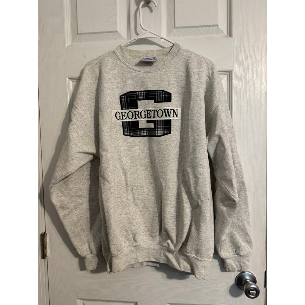 CS Crable Sportswear Georgetown Crewneck Reverse Weave XL Vintage Retro